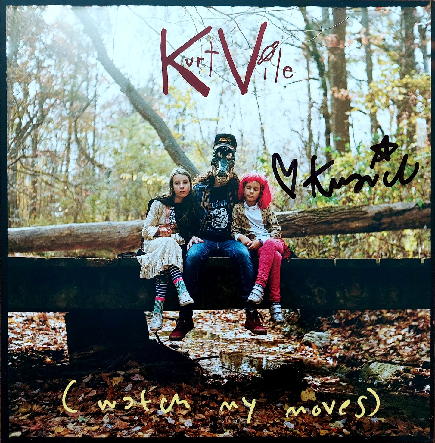 SIGNIERT Kurt Vile: (Watch My Moves) – Translucent Emerald Green Vinyl 2xLP