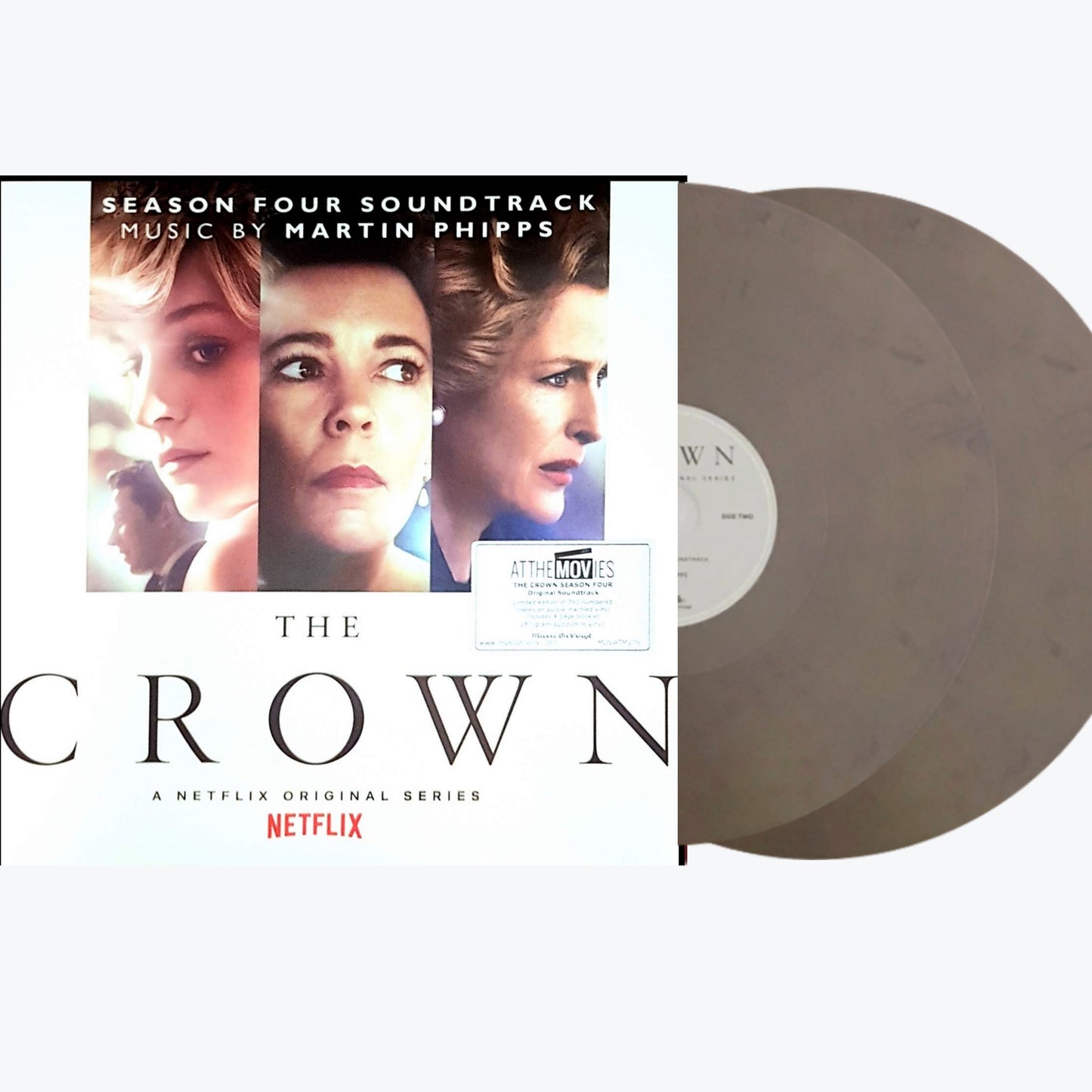 The Crown: Netflix Soundtrack Season 4: Royal Purple Marble, nummeriertes Vinyl, 180 g