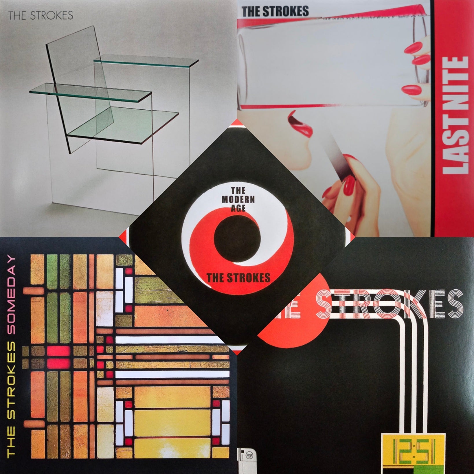 The Strokes: The Singles Volume 1 - 10 x 7 Vinyl Box Set